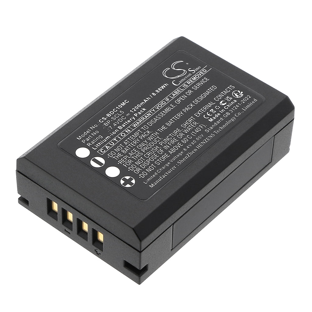 1200mAh 24003 BP-SCL5 Battery for Leica  M10 M10P M10R