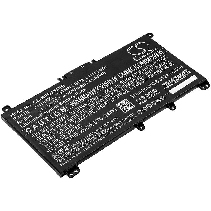 HT03XL L11119-855 Laptop Battery for HP Pavilion 14-CE 14-CF 14-DF 15-CS 15-DA 15-DB 15-DW 17-by 17-CA Series 15-CS0053CL 15-DW0033NR 15-DA0014DX L11421-542 L11421-2C2 HSTNN-UB7J HSTNN-DB8R HT03041XL