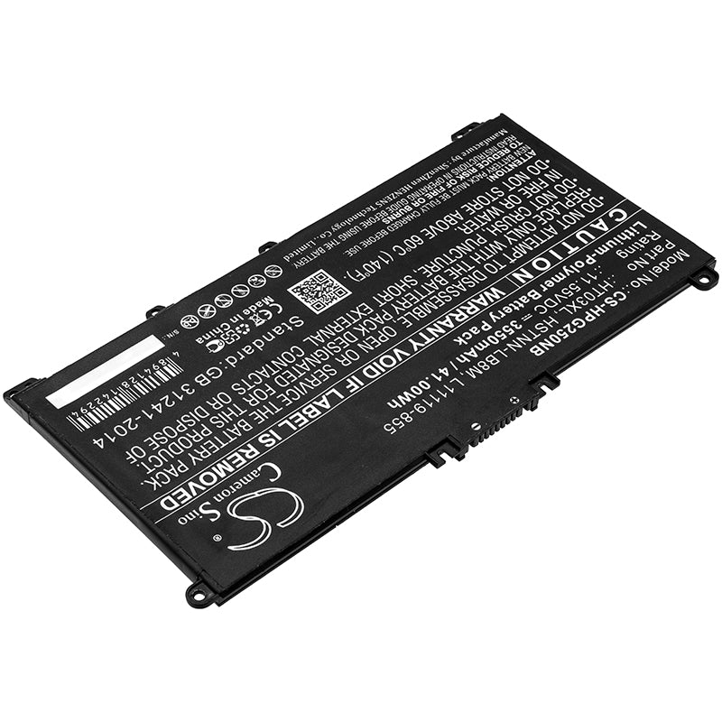 HT03XL L11119-855 Laptop Battery for HP Pavilion 14-CE 14-CF 14-DF 15-CS 15-DA 15-DB 15-DW 17-by 17-CA Series 15-CS0053CL 15-DW0033NR 15-DA0014DX L11421-542 L11421-2C2 HSTNN-UB7J HSTNN-DB8R HT03041XL
