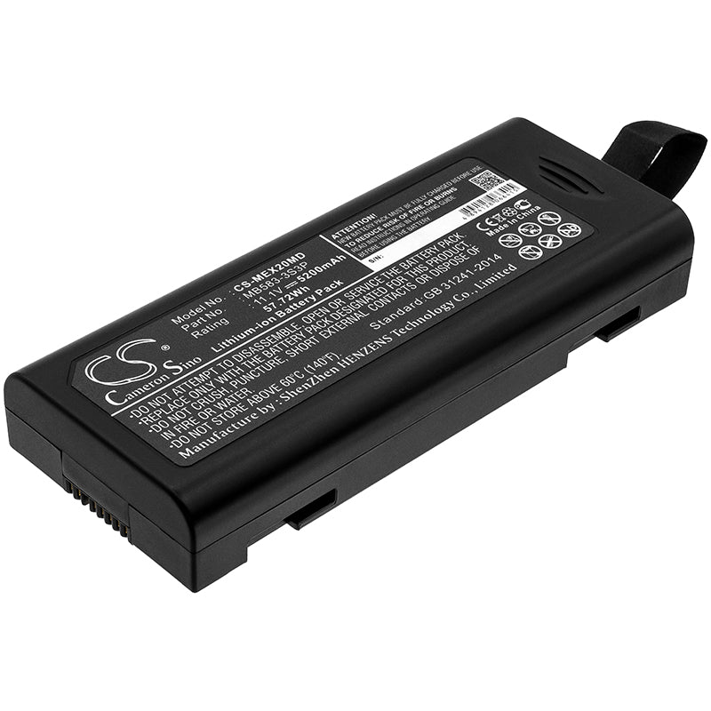 5200mAh MB583-3S3P LI23S002A 022-000008-00 115-018012-00 M05-010002-6 Battery for Mindray  T5 T6 T8