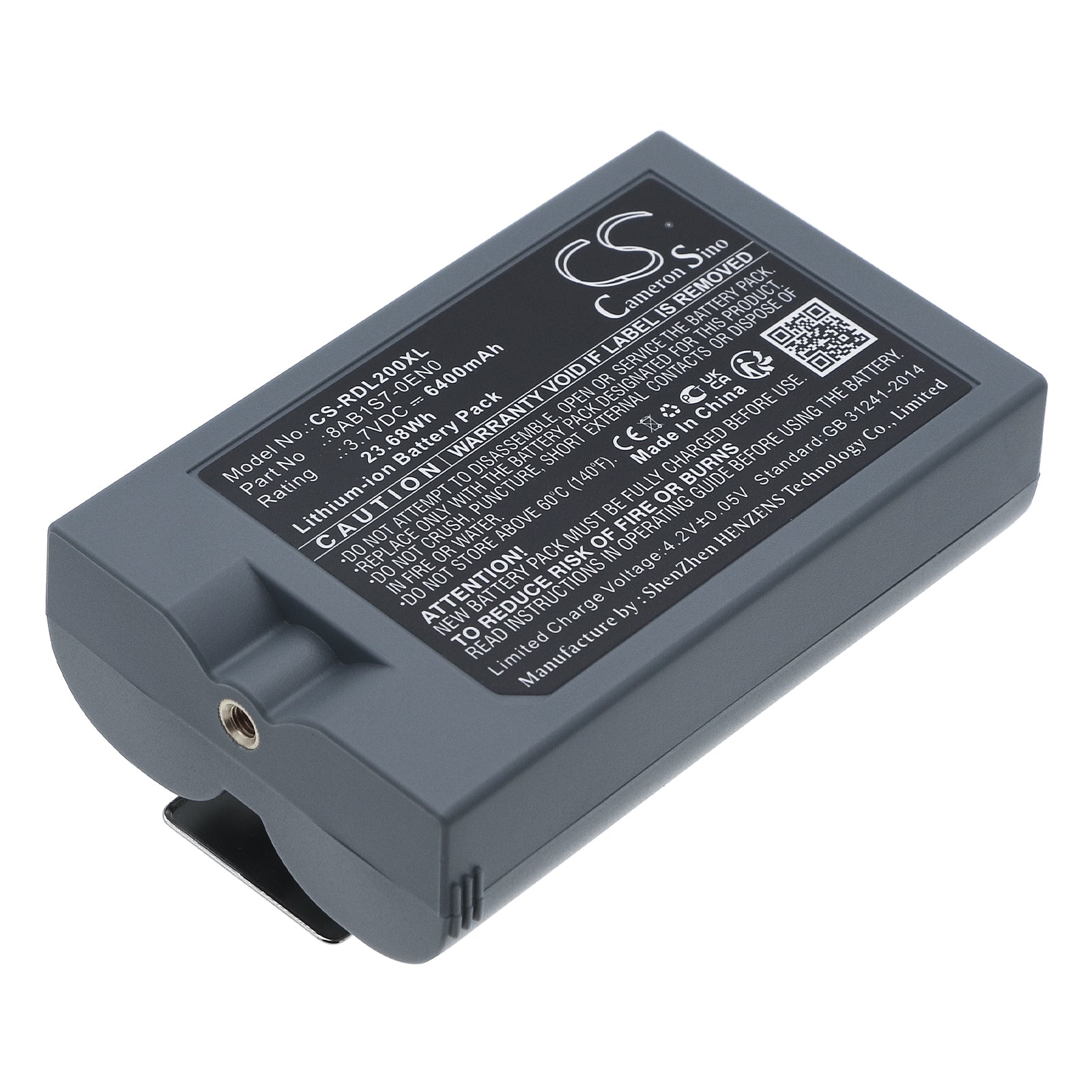Replacement Battery for Ring Doorbell - 6400mAh Camera Batteries for Ring Video Doorbell 2/3/3 Plus/4, Spotlight Cam, Stick Up Cam V4