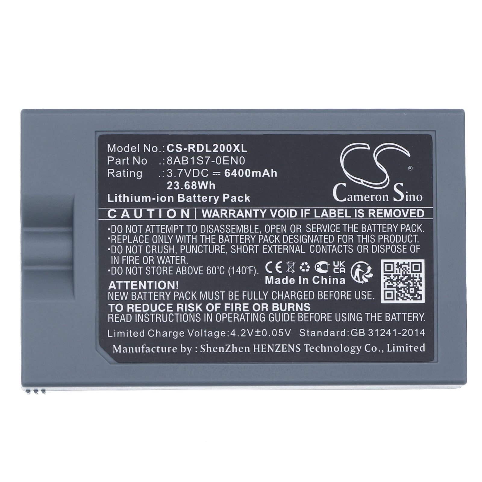 Replacement Battery for Ring Doorbell - 6400mAh Camera Batteries for Ring Video Doorbell 2/3/3 Plus/4, Spotlight Cam, Stick Up Cam V4