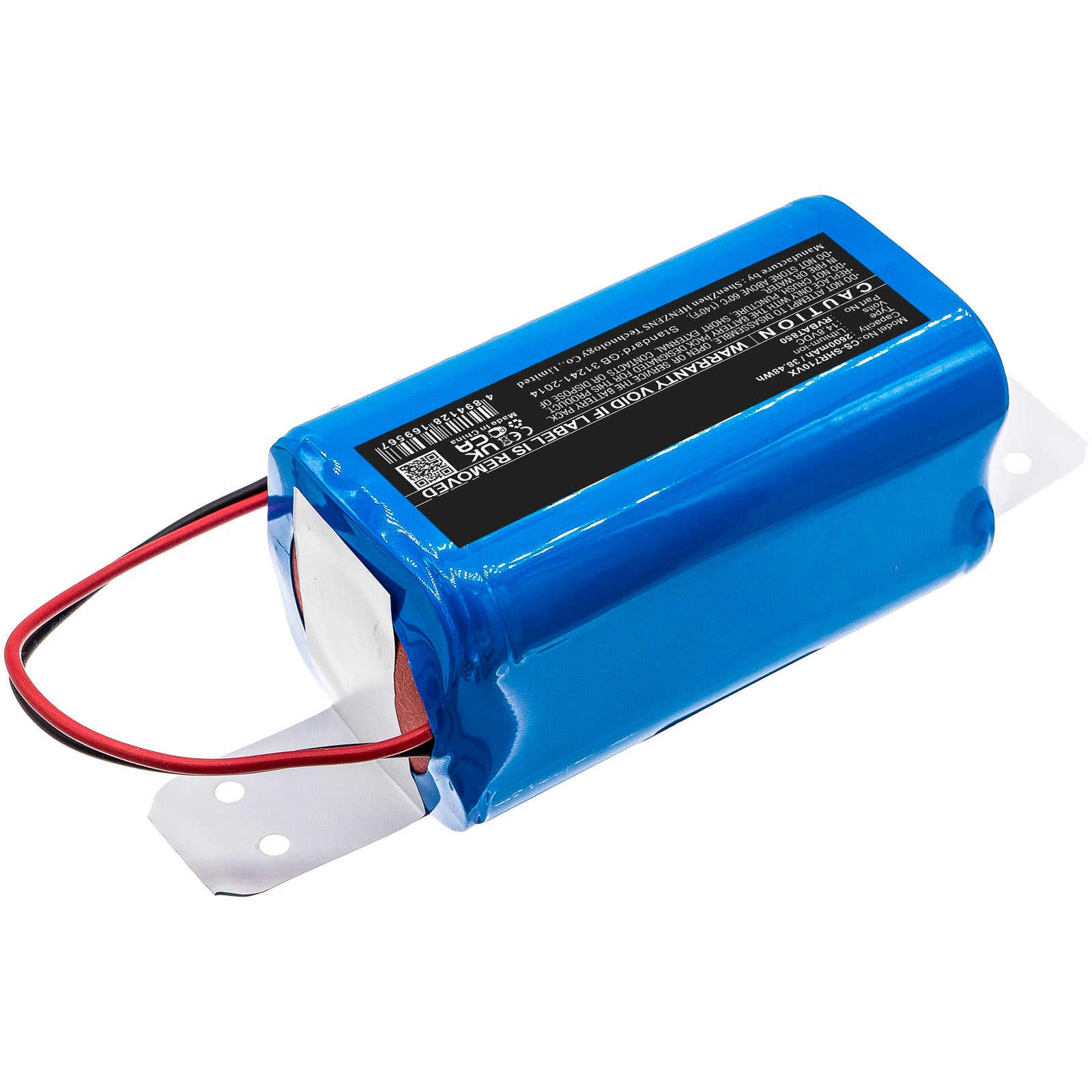 2600mAh RVBAT850 RVBAT850A RVBAT85003 RVBAT85002 XBATRV2500 Battery for Shark  ION Robot Vacuum R71 R72 R75 R76 R85 R87