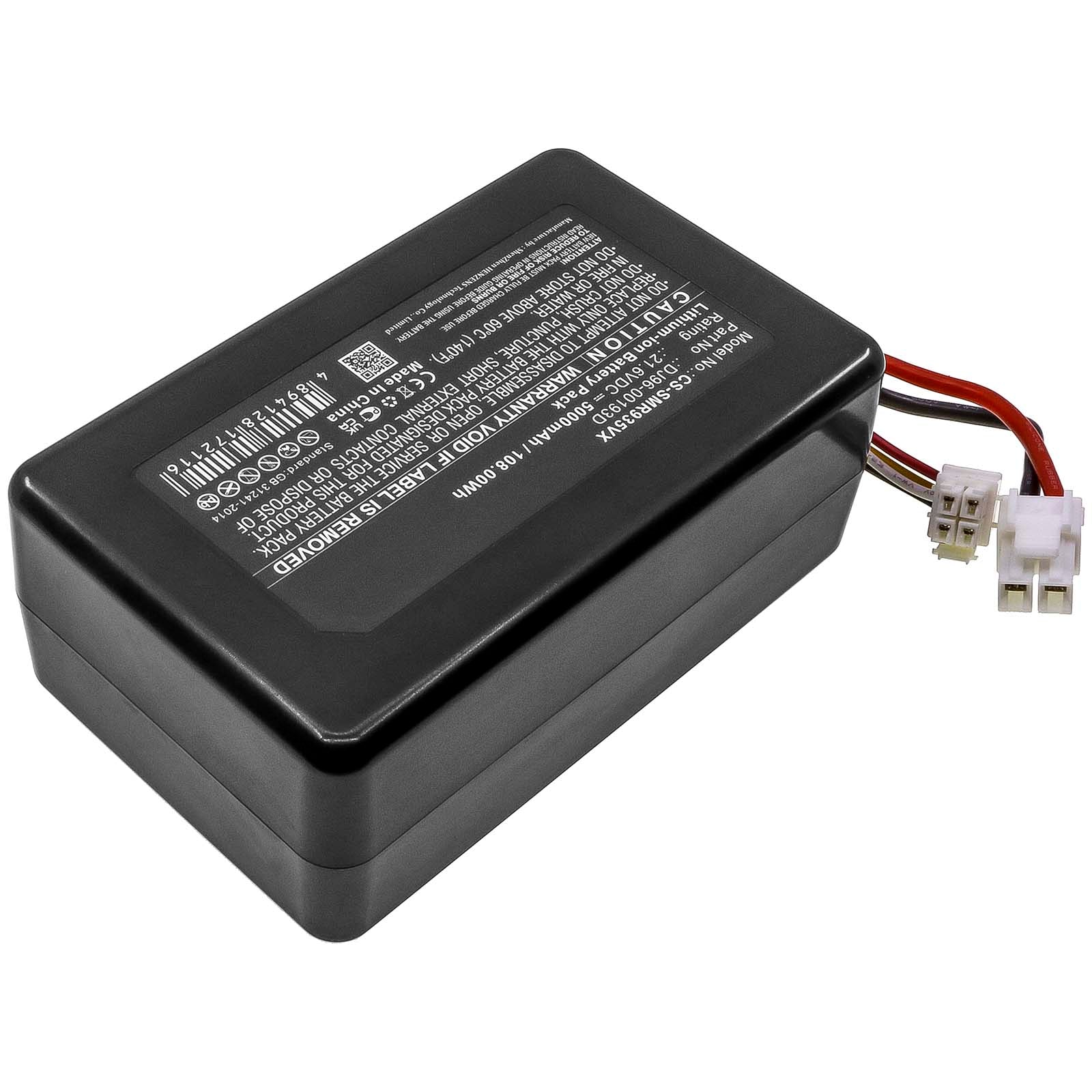 5000mAh DJ96-00193D Vacuum Battery for Samsung  PowerBot R9350 PowerBot R9250 VR2AK9350WK/AA SR20K9350WK