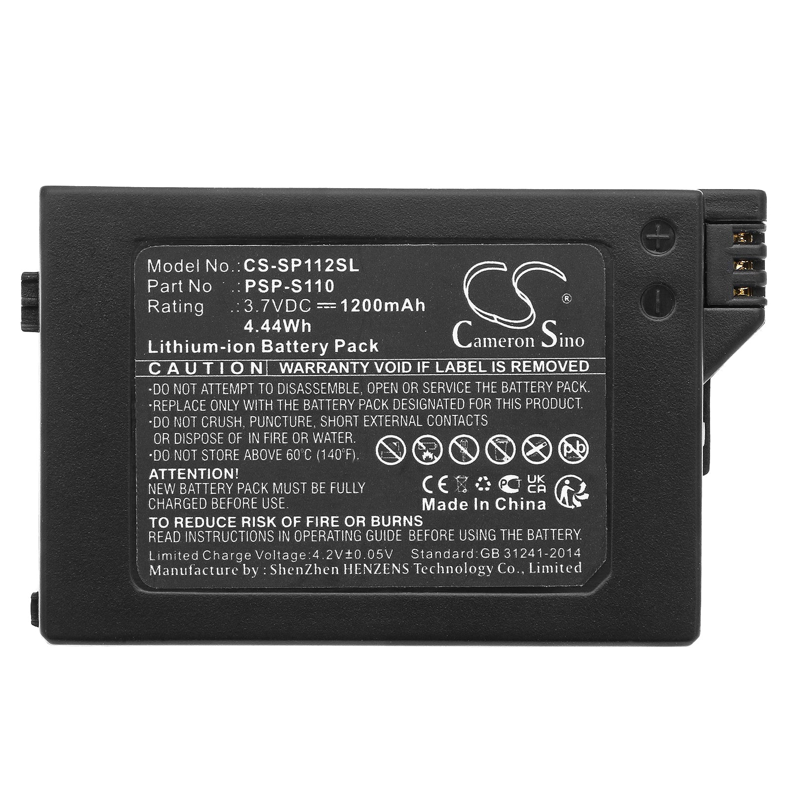 1200mAh PSP-S110 Game Console Battery for Sony  PSP 2th Lite PSP-2000 PSP-3000 PSP-3004 PSP-3001 PSP-3008 PSP-2001 PSP-2002 PSP-2003 PSP-2004 PSP-2005 PSP-2006 PSP-2007 PSP-2008 PSP-3002 PSP-3003 PSP-3005 PSP-3006 PSP-3007