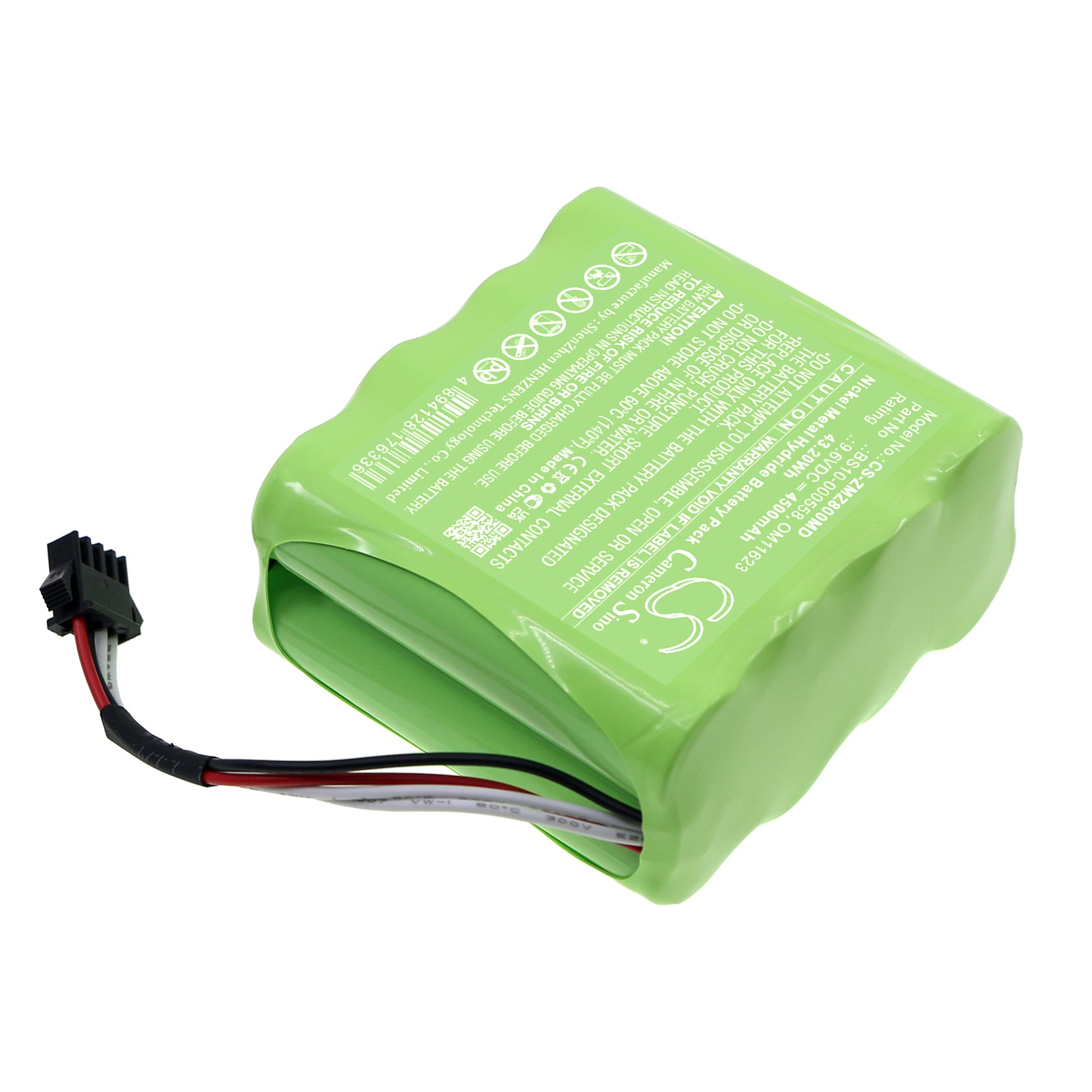 BS10-000558 OM11623 BS10-000778 Battery for Zyno Medical  Z-800 Infusion Pump 4500mAh