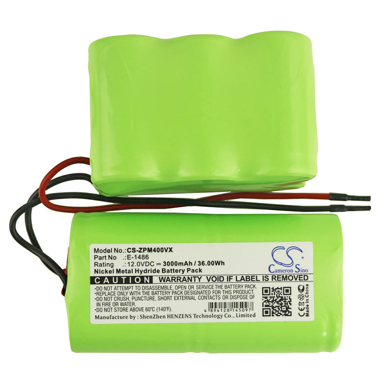 E-1486 Battery for ZEPTER  PWC-400 Turbohandy 2 in 1