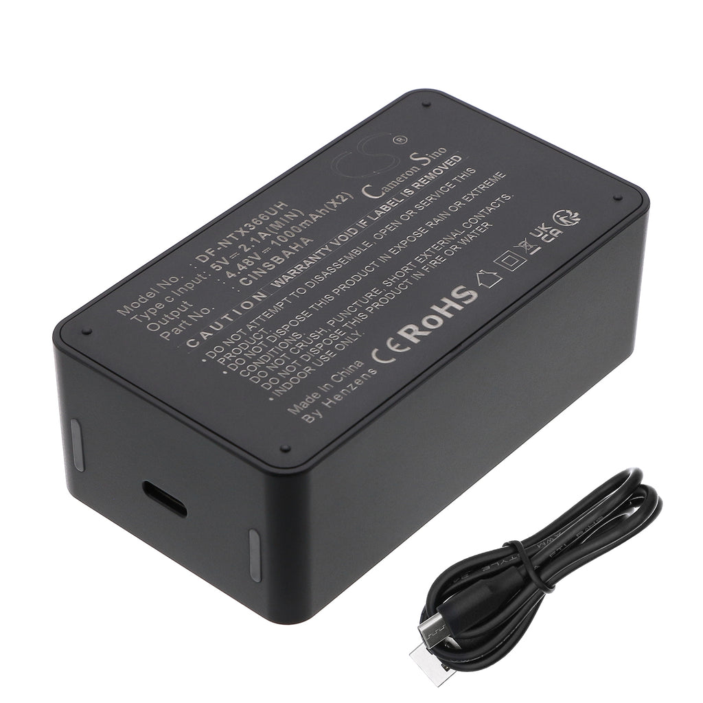 battery charger for Insta360  One X5 Part Number for Insta360  CINSBAHA Input: Type-C 5A-2A