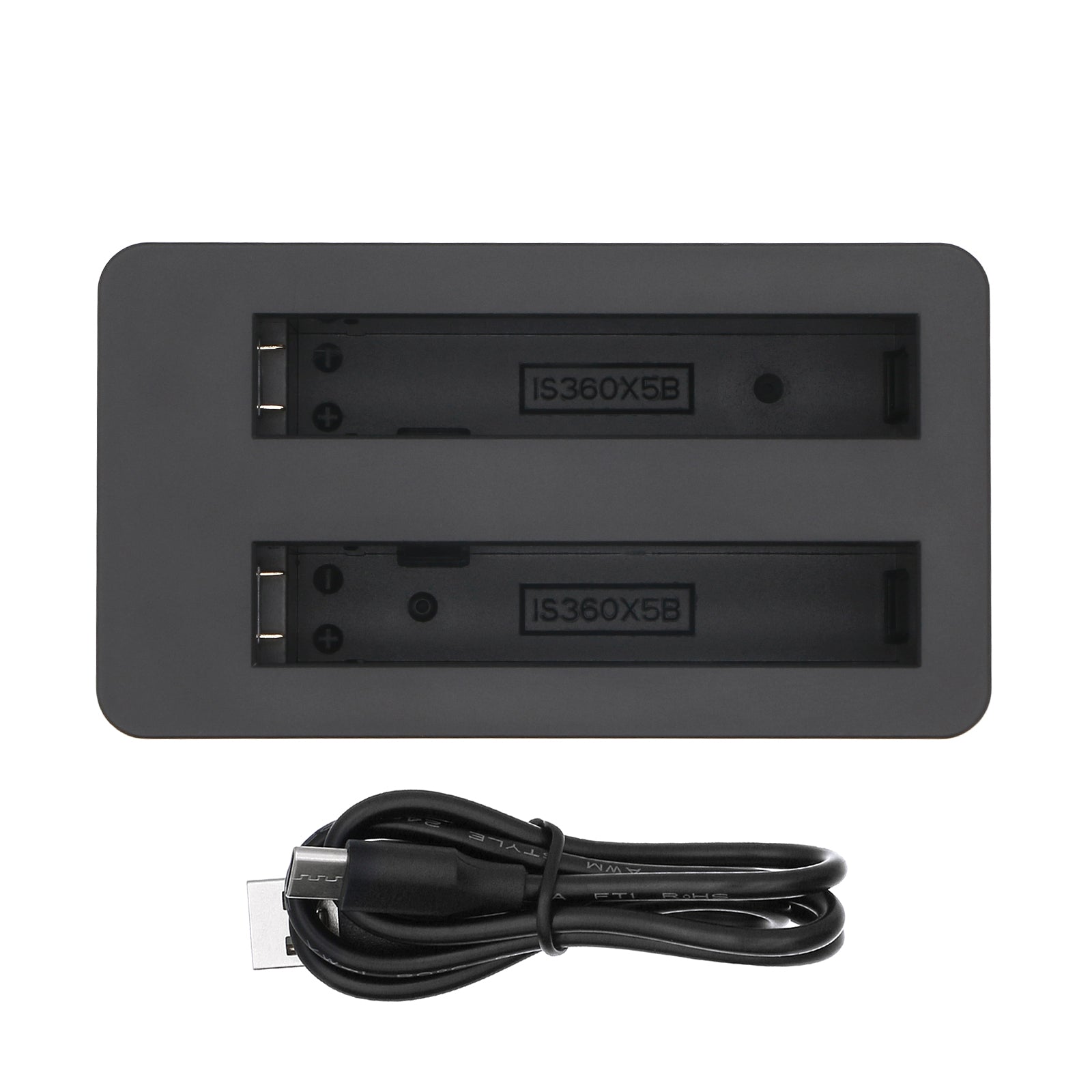 battery charger for Insta360  One X5 Part Number for Insta360  CINSBAHA Input: Type-C 5A-2A